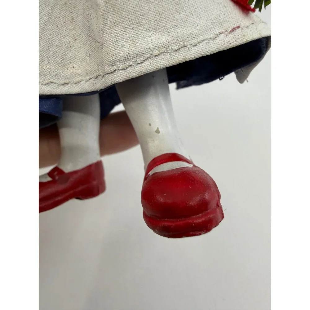 Vintage 1989 Clothtique Possible Dreams Saint Lucia Girl Christmas Figurine 7in